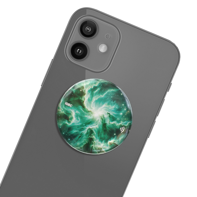 3D-стикер ISBC MIFARE 1K 4B "Туманность; Сон", арт. 006-59884