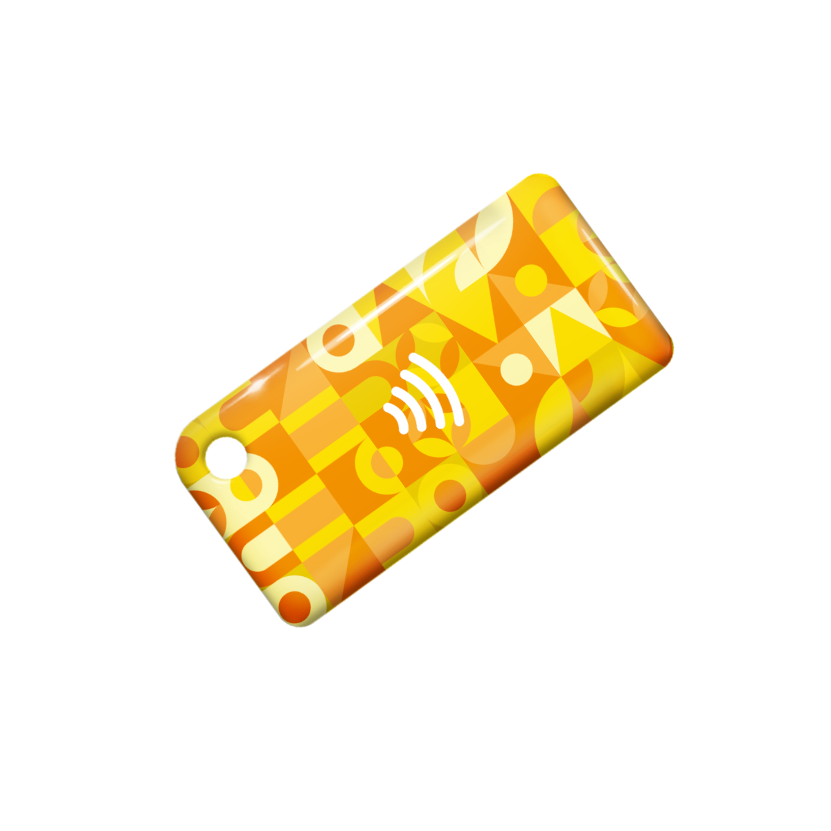 Брелок ISBC MIFARE ID "Паттерн; Желтый" арт 121-22353 Брелок ISBC MIFARE ID "Паттерн; Желтый" арт 121-22353