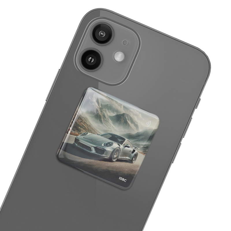 3D-стикер ISBC MIFARE ID "Авто; Швабский скакун", арт. 006-59818
