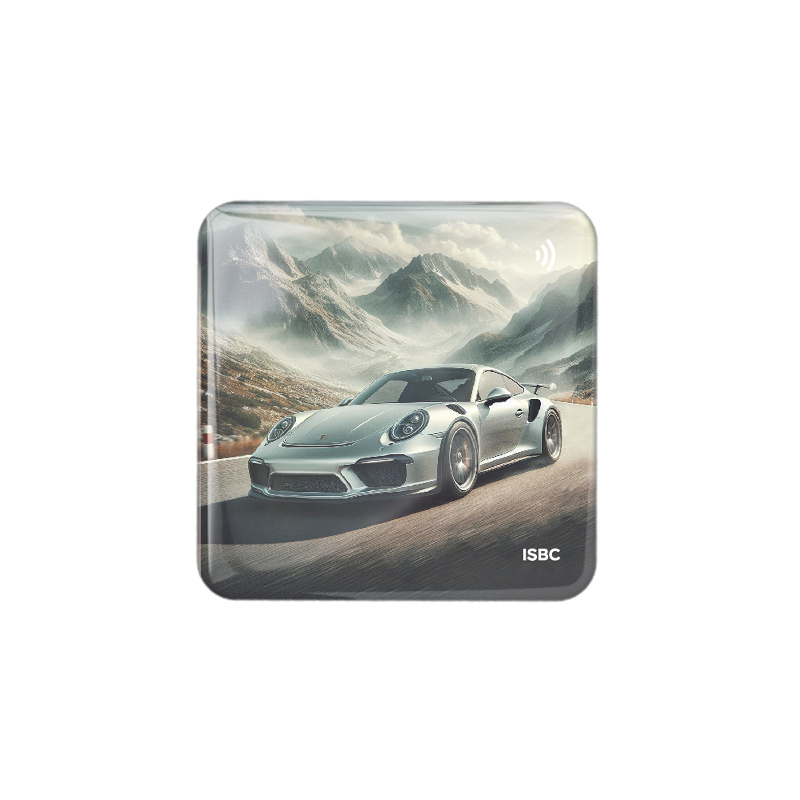 3D-стикер ISBC MIFARE ID "Авто; Швабский скакун", арт. 006-59818