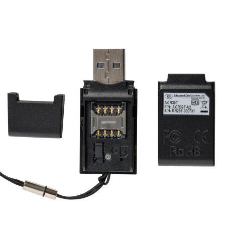 ACS ACR39T-A2 считыватель для microSIM карт с USB