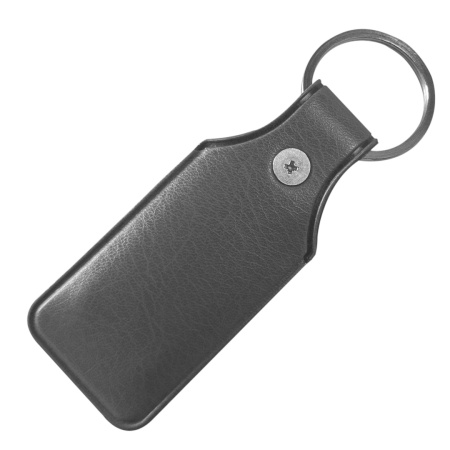 Брелок (чехол) ISBC, кольцо 28 мм, Classic, Серый купить оптом и в розницу