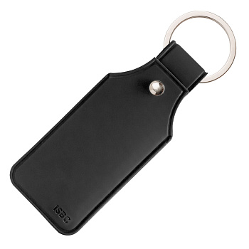 Чехол для брелока «Тройка», ключа домофона ПИК, «Подорожник», Soft-touch, черный Чехол для брелока «Тройка», ключа домофона ПИК, «Подорожник», Soft-touch, черный