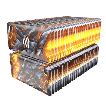 Брелок ISBC MIFARE Classic 1K 4B + ATA5577 "Руда"