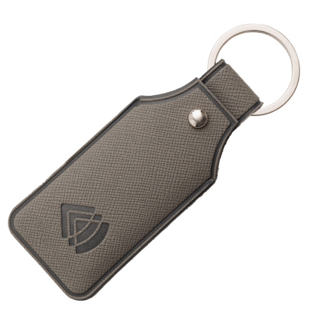 Чехол для брелока «Тройка», ключа домофона ПИК, «Подорожник» серый Чехол для карты брелока «Тройка» серый – купить