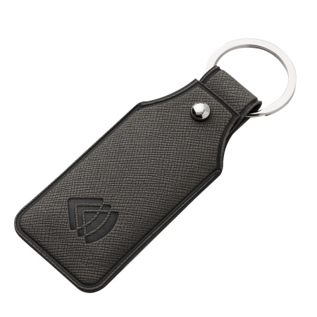 Чехол для карты брелока «Тройка» темно-серый – купить