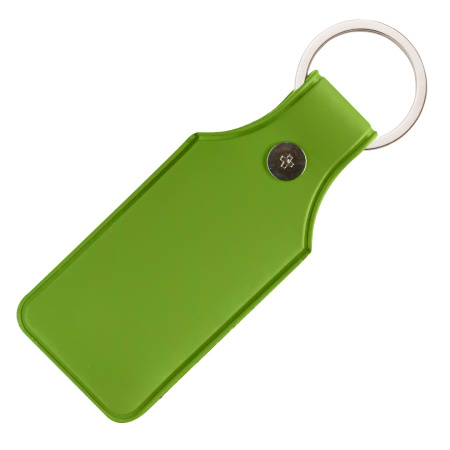 Чехол для брелока «Тройка», ключа домофона ПИК, «Подорожник», Soft-touch, салатовый
