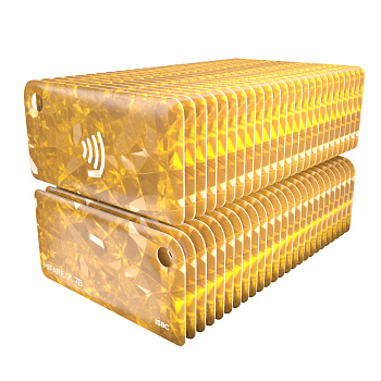 Брелок ISBC MIFARE 1K 7B "Самоцветы"