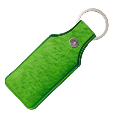 Чехол для карты брелока «Тройка» зеленый – купить
