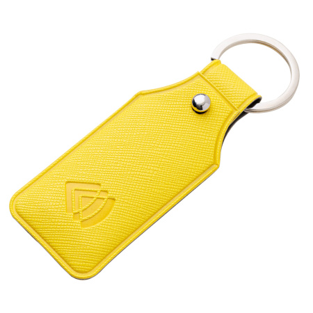 Чехол для карты брелока «Тройка» желтый – купить