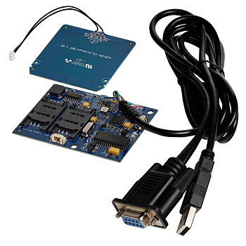 Плата ACM1281S-Z6 с внешней антенной 53X53мм