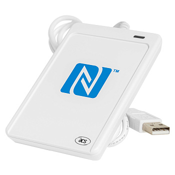 Считыватель смарт-карт ACR1252U-M1, white, NFC P2P Ready