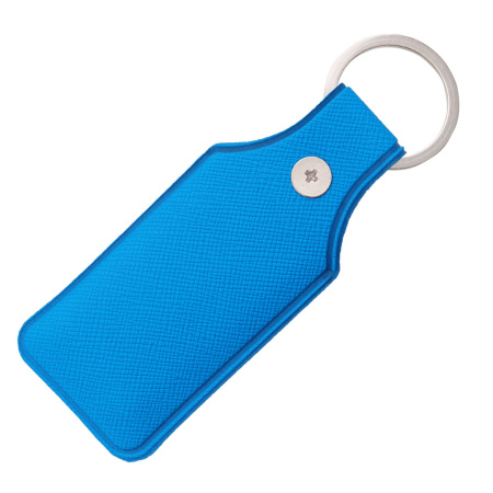 Чехол для карты брелока «Тройка» голубой – купить