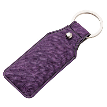 Чехол для брелока «Тройка», ключа домофона ПИК, «Подорожник» фиолетовый Чехол для карты брелока «Тройка» фиолетовый – купить