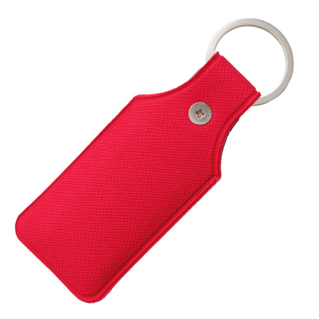 Чехол для карты брелока «Тройка» малиновый – купить